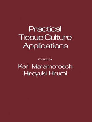 cover image of Practical Tissue Culture Applications